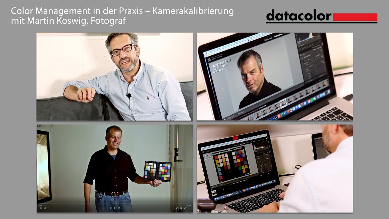 Datacolor ColorManagement Tutorial Serie Episode 1 Kamerakalibrierung ...