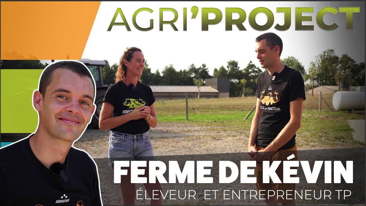Kévin, éleveur de volailles et entrepreneur TP #agriproject