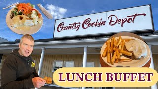 All You Can Eat Salad, Sides and Desserts! Country Cookin Depot in Orange, Virginia