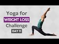 Yoga for weight loss  day 11  power yoga  yoga with naveen