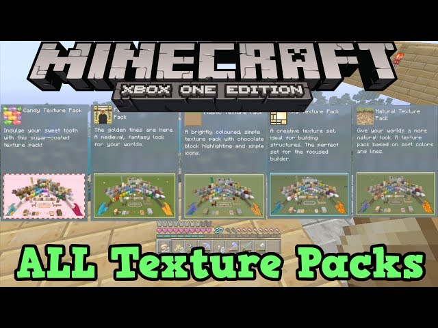 Minecraft: Xbox 360 Edition's first texture pack revealed – XBLAFans