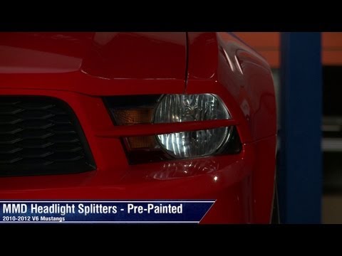 2010-2012-mustang-v6-mmd-headlight-splitters---pre-painted-review
