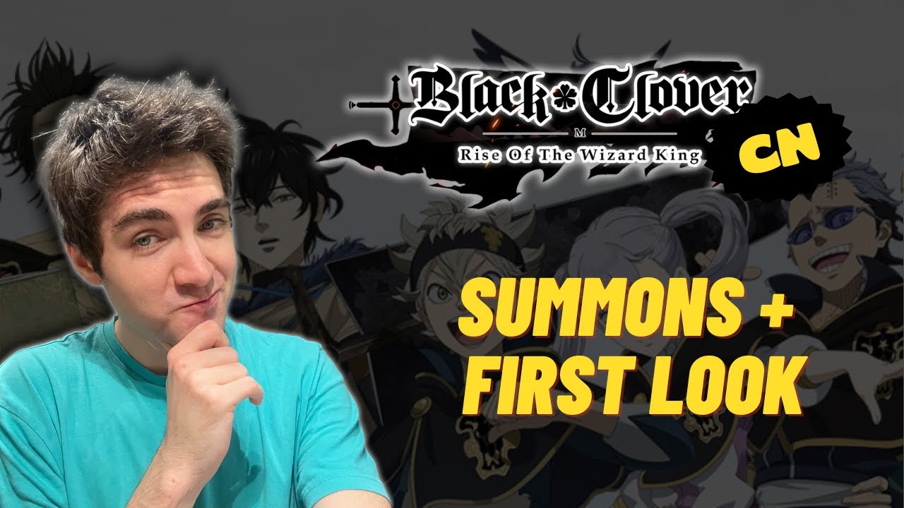 BLACK CLOVER MOBILE IS BACK! First Summons and opinions