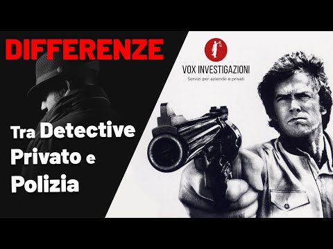 Video: Differenza Tra Investigatore E Detective