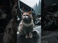 Sad cat story: Bus Tragedy #cat #catlover #youtubeshorts #aicats #sadcatstory #realstory #shortvideo