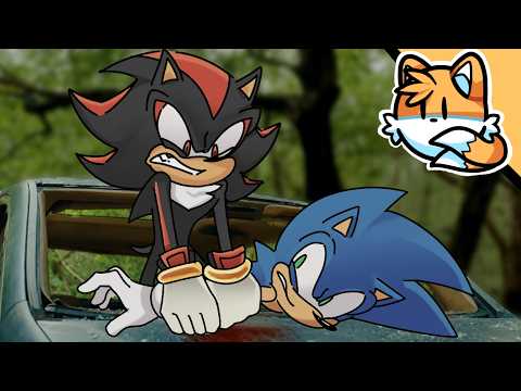The car scene but SONIC (Deadpool & Wolverine parody)