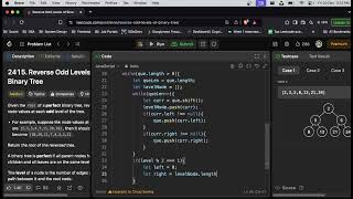 2415. Reverse Odd Levels of Binary Tree || Leetcode POTD || BFS, DFS || DSA in Javascript