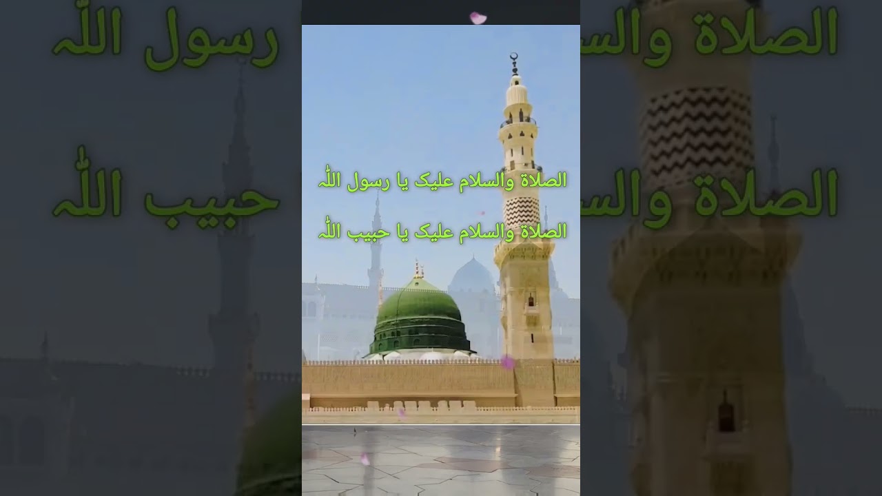ہے ترانہ میرا سیدی مرشدی ہے وظیفہ میرا یا نبی یا نبی #naat #darood #islam