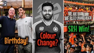 SRH Created New Record | India Jersey Colour Change | Mi Elemented? • Night King