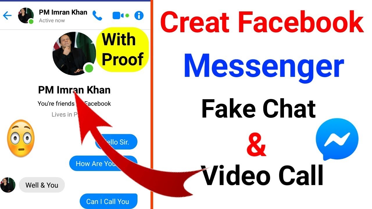 Fake messages facebook chat How to