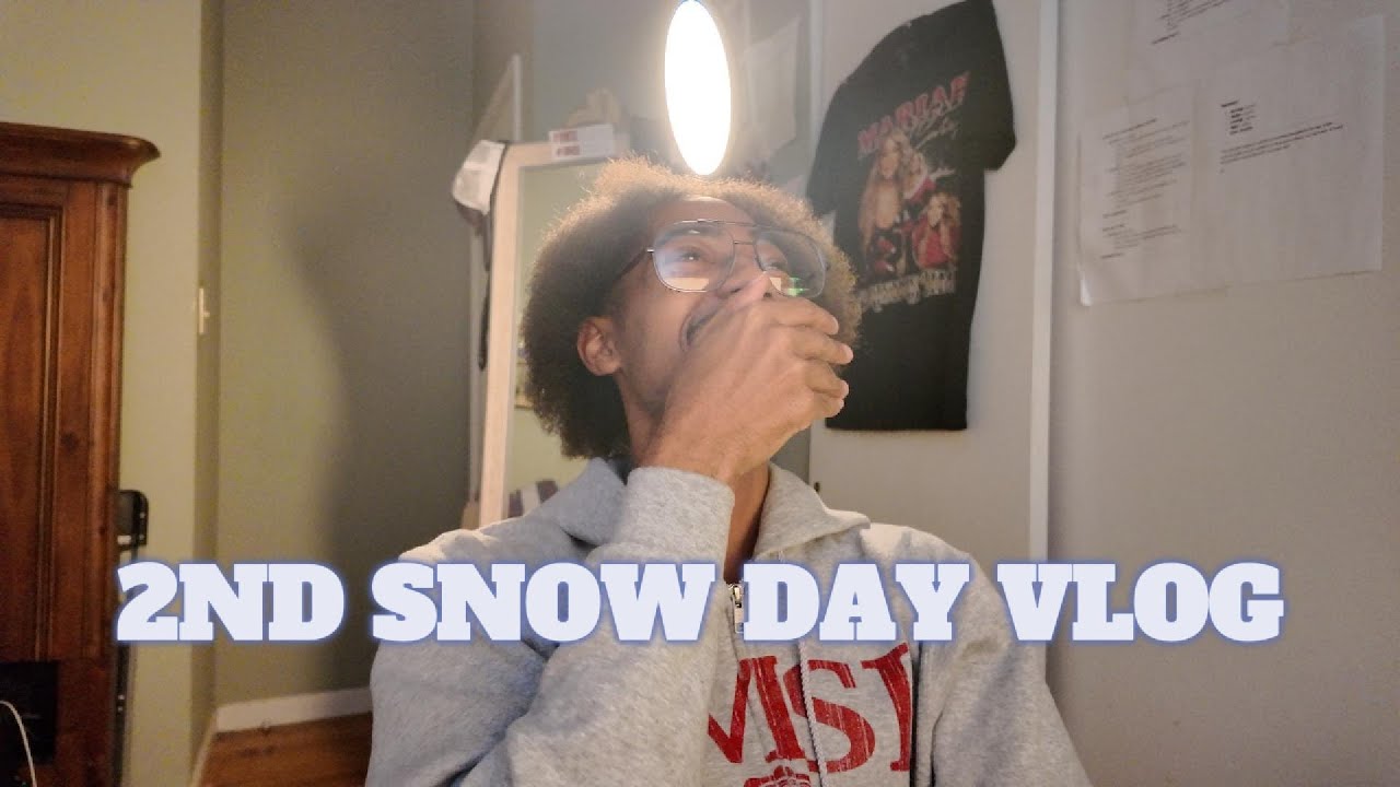 2ND SNOW DAY VLOG - YouTube