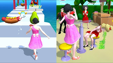 Girl Runner 3D - All Levels Gameplay Walkthrough Android iOS | NEW UPDATE