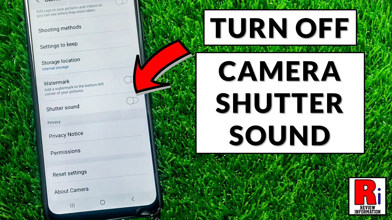 How To Turn Off Camera Shutter Sound On Samsung Galaxy Phones YouTube