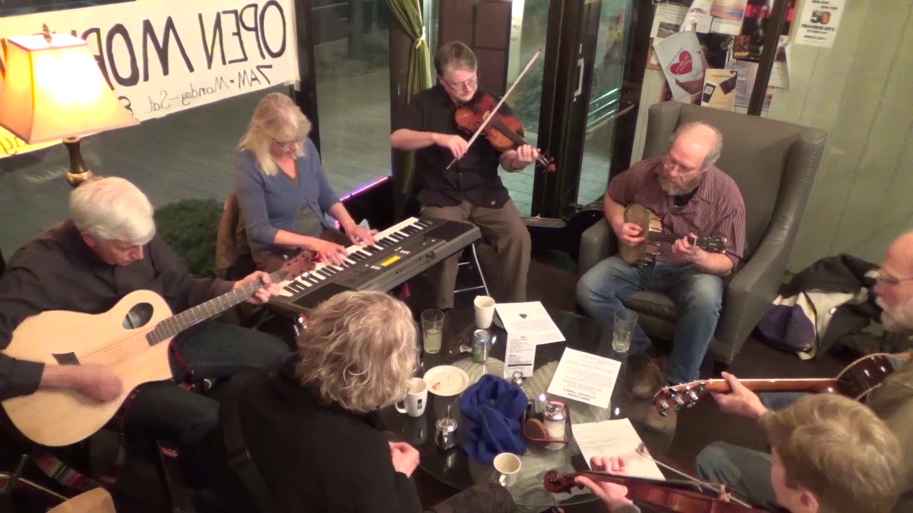 Jigs: Irishman's Heart, The Submarine & Goldenrod Kafein Fiddle Session February 28, 2018