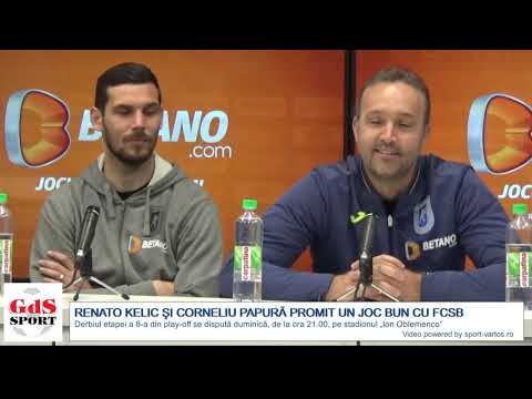 Kelic şi Papură au prefaţat derbiul U Craiova - FCSB