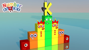 Alphabet Lore A-Z Alphabet Lore K Learn to Count Numberblocks Step Squad 1 to 50