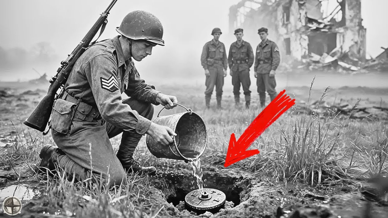 Как один рядовой с помощью «глупого» трюка с ведром обнаружил 40 немецких мин, не задев ни одной