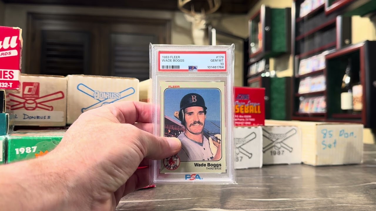 Уэйд Боггс: машина для ударов и его знаковые карточки новичков 1983 года