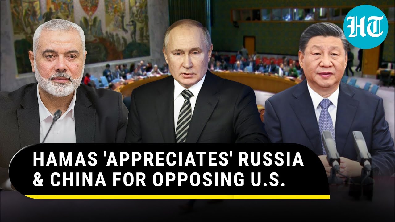 Hamas Lauds Russia, China For Vetoing U.S. Resolution On Gaza War At UN | Watch