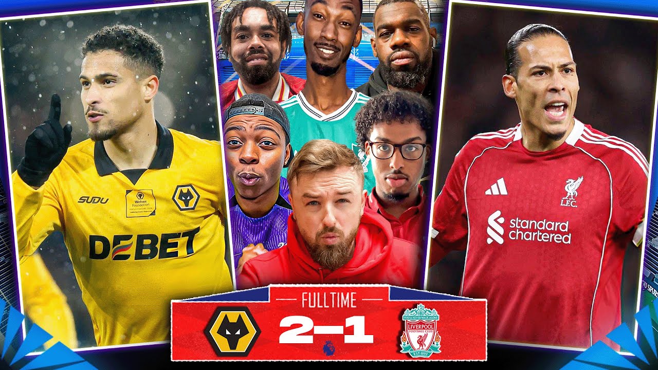 🚨 LIVERPOOL EMERGENCY STREAM! 🚨 Wolves 2-1 Liverpool Reaction