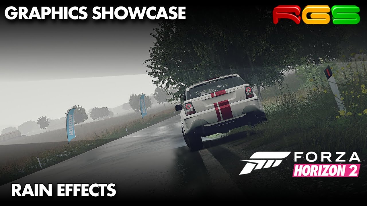 Forza Horizon 2 | Graphics Showcase - Rain Effects |