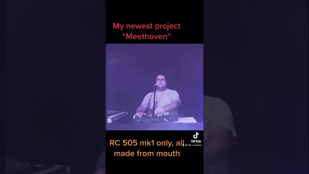 Highlights from yesterday’s upload of “Meethoven” loop beatbox routine