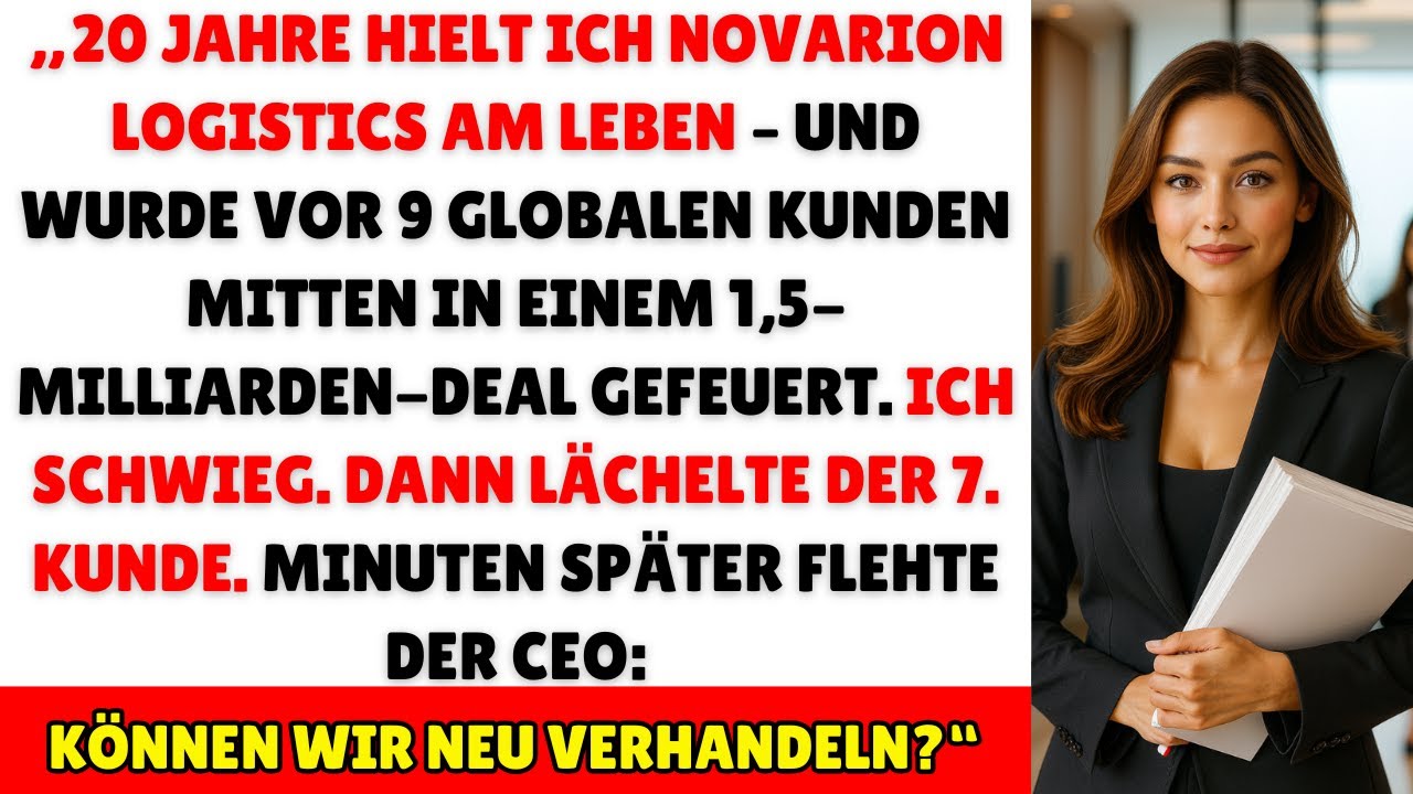 Mein Chef feuerte mich vor 9 Kunden – 15 Minuten später zerbrach sein $1,5 Mrd. Imperium