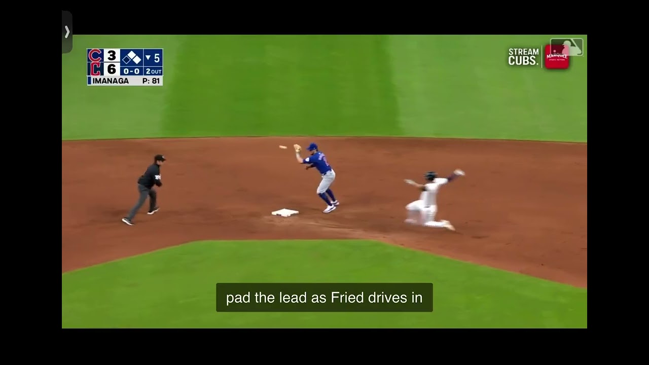 The Guardians score, but Happ gets his second outfield assist. 8/12/24.