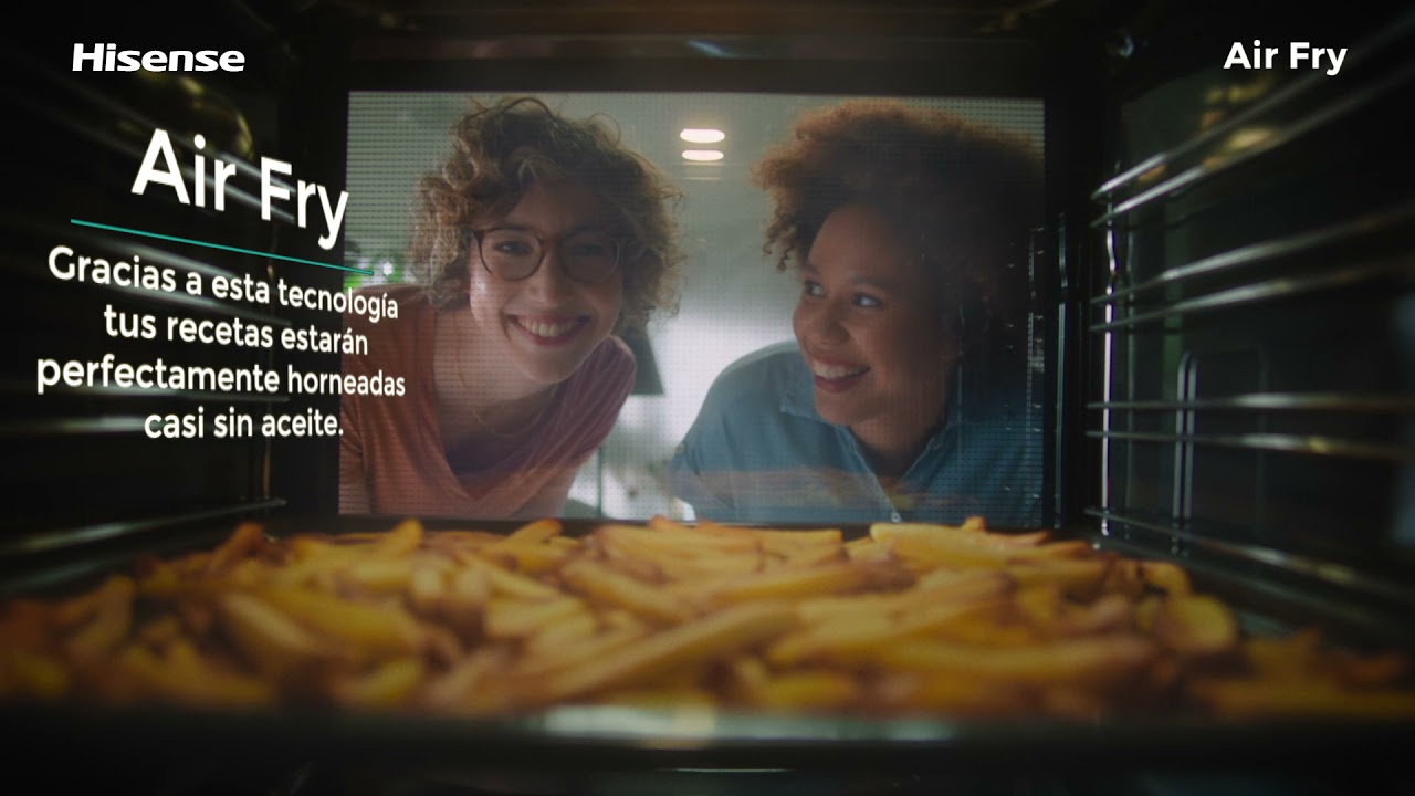 Nuevos hornos Hisense. Función Air Fry.