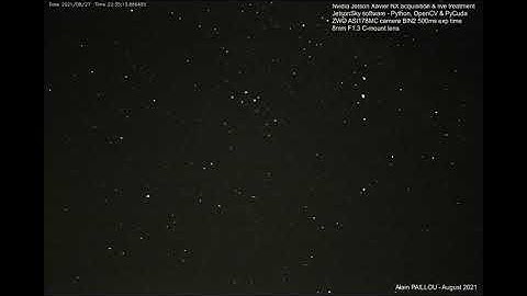 Sky survey - Nvidia Jetson Xavier NX & IMX178MC & 8mm lens