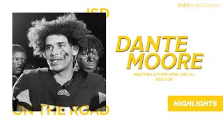 2023 Five-Star QB Dante Moore | Detroit Public School League Championship Highlights