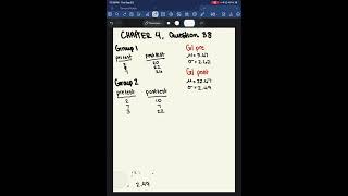 Full Chapter 4, Question 38 Example Update