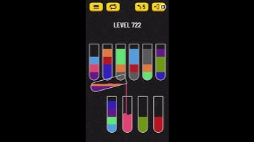 Water Sort Puzzle Level 722