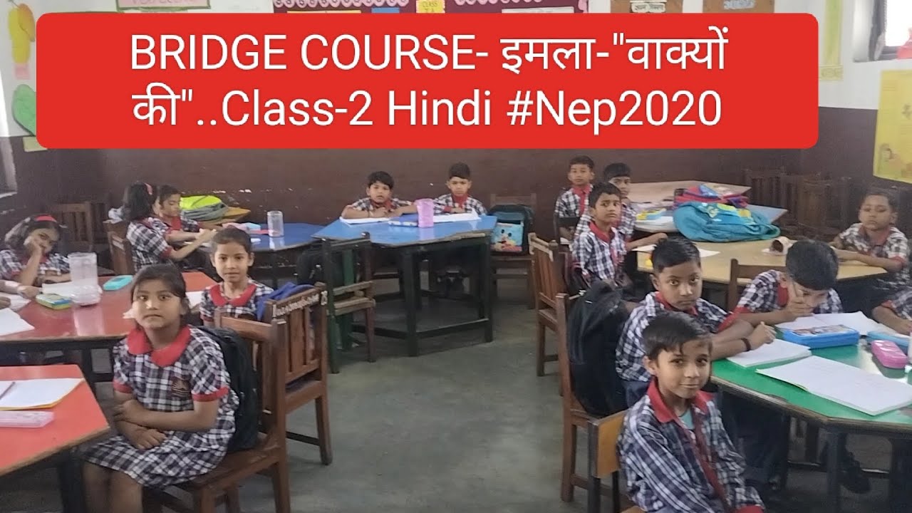BRIDGE COURSE Class 2 Hindi Nep2020 YouTube bridge-course-class-2-hindi-nep2020-youtube
