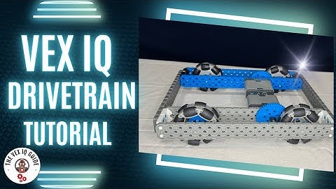 Tutorial: Fast & Efficient VEX IQ Drivetrain (2:1 Speed, 2 Motors)