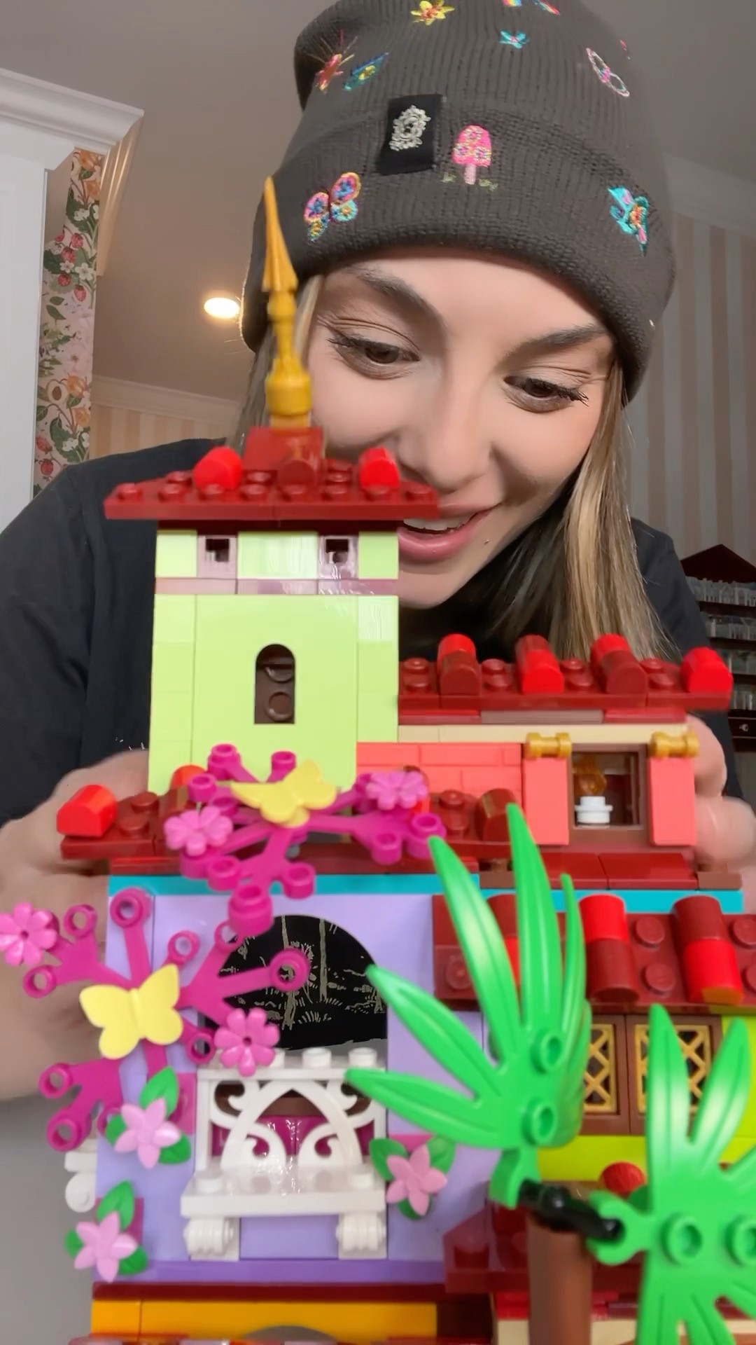 Building the casita from Encanto but it’s Lego! ?✨ #lego #encanto