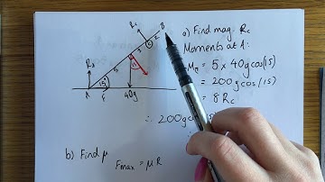 Applications of Forces Part 4 - Static Rigid Bodies