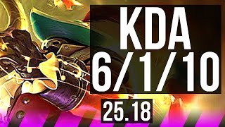 BARD & Kai'Sa vs RAKAN & Xayah (SUP) | KR Master | 25.18