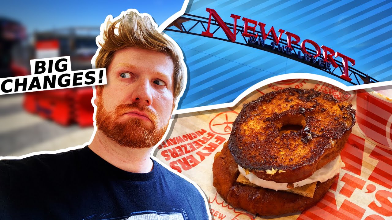 NEWPORT ON THE LEVEE: BIG CHANGES for the near-Cincinnati (Newport, Kentucky) shopping district