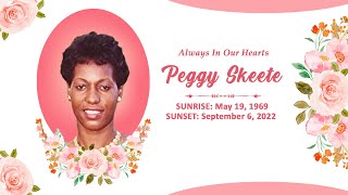 Celebrating The Life of Peggy Skeete