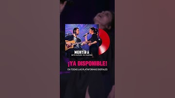Thumbnail of MENTIRA (Acústico) & Ely Guerra. DISPONIBLE en todas las plataformas digitales #betocuevasacustico