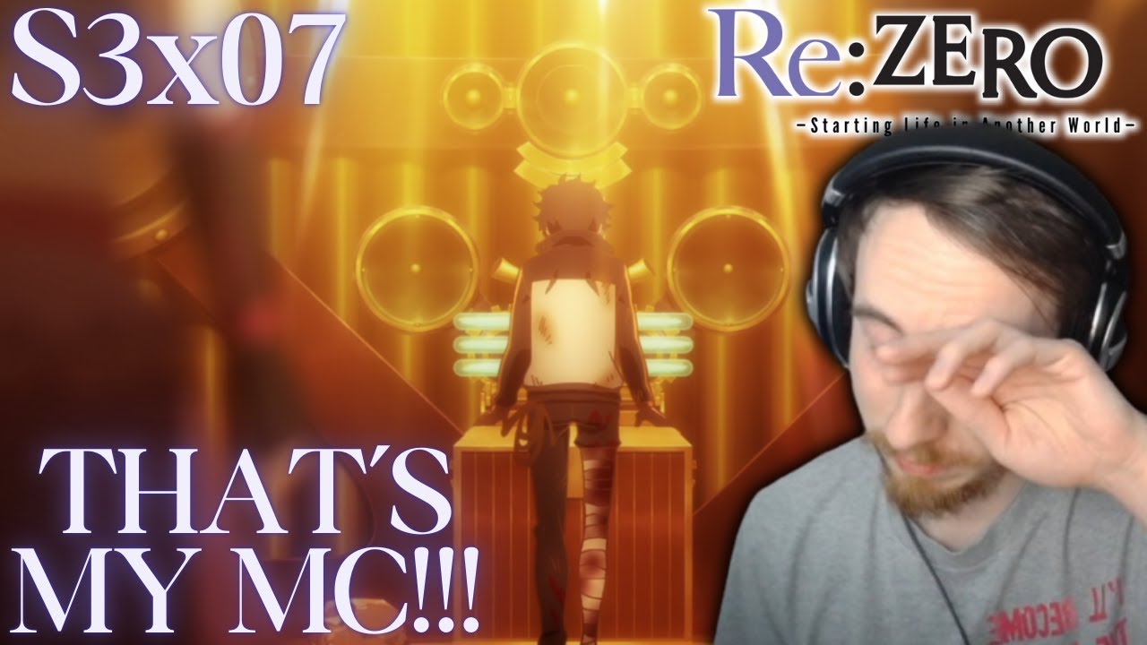 SUBARU'S SPEECH BROKE ME!! || Re:ZERO S3x07 || The Newest Hero & The Oldest Hero Reaction & Analysis