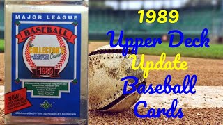 1989 Upper Deck (Update) Baseball Cards - 10 Most Popular