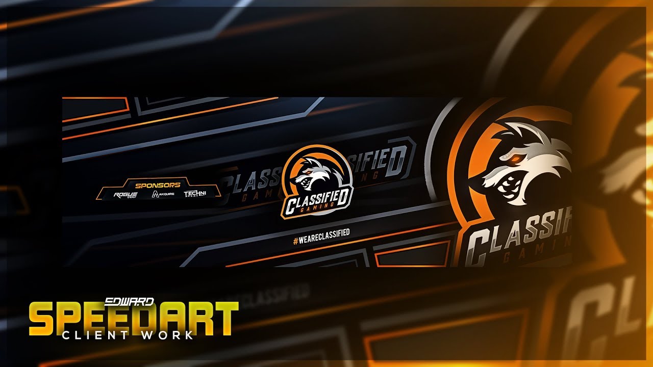 Classified Gaming Revamp - Speedart by Edward