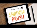 How to create a Shadow Brush in Procreate