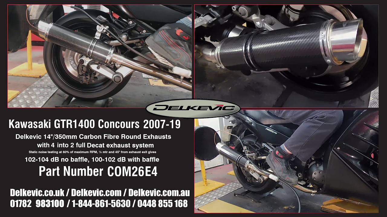 delkevic exhaust ninja 650