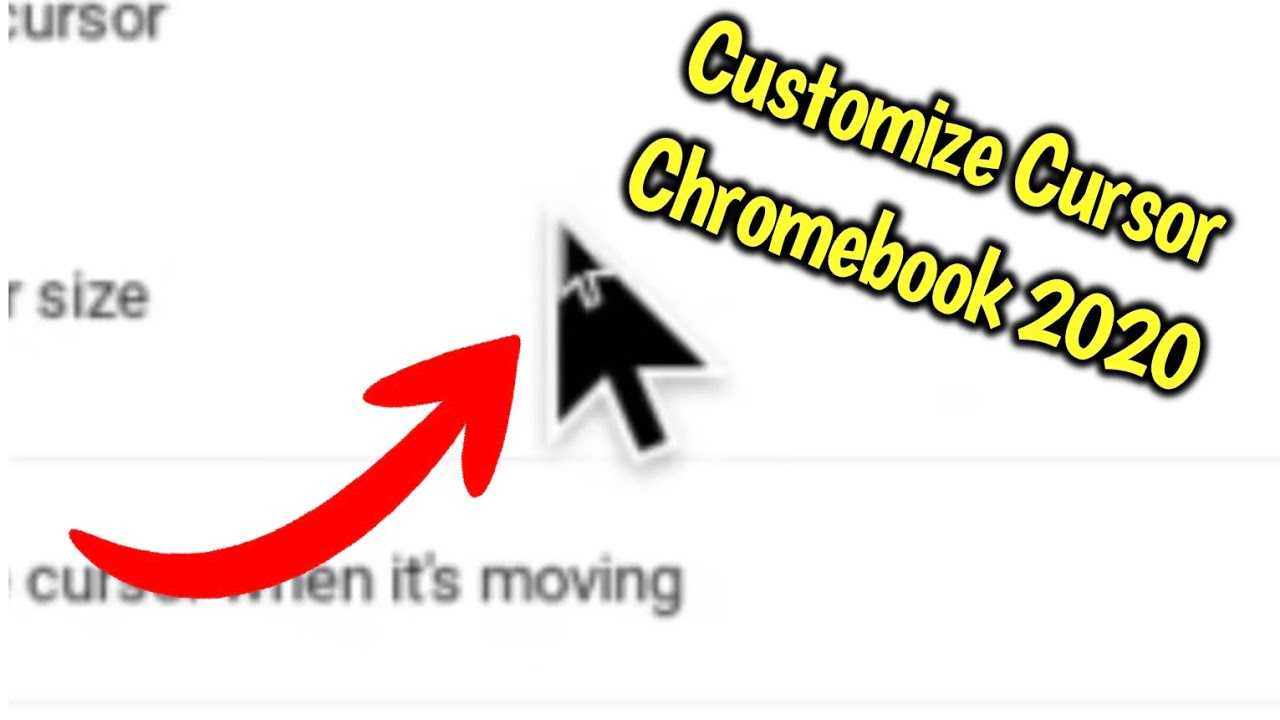 How to add custom cursor for google chrome! 