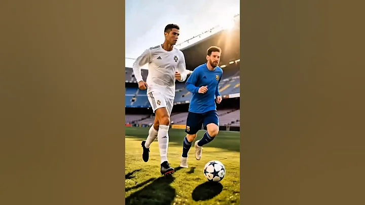 Ronaldo & Messi Getting Ready for FIFA World Cup 2026|Ground Version 😱🔥 #ronaldo#messi#football#goat
