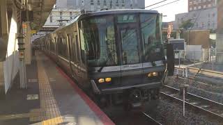 【C普通日記】223系2000番台V42編成(3次車)草津線柘植行5364M(A0132)の草津駅発車 Part26