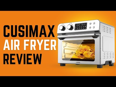 CUSIMAX CMAF-002 19 Liter Digital Air Fryer Toaster Oven 20QT 10-in-1  Multifunctional Air Fryer Oven